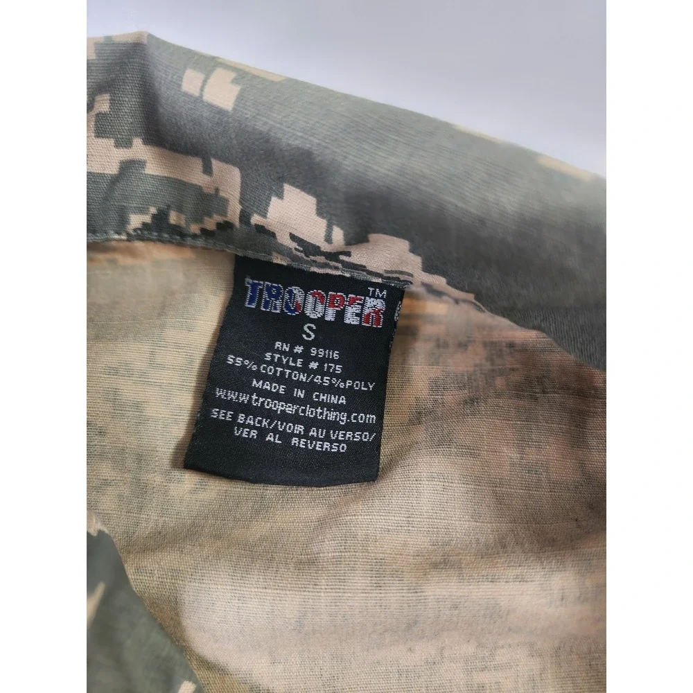 Trooper Clothing Kids Air Force Digital Tiger Stripe Camo Uniform Set Small